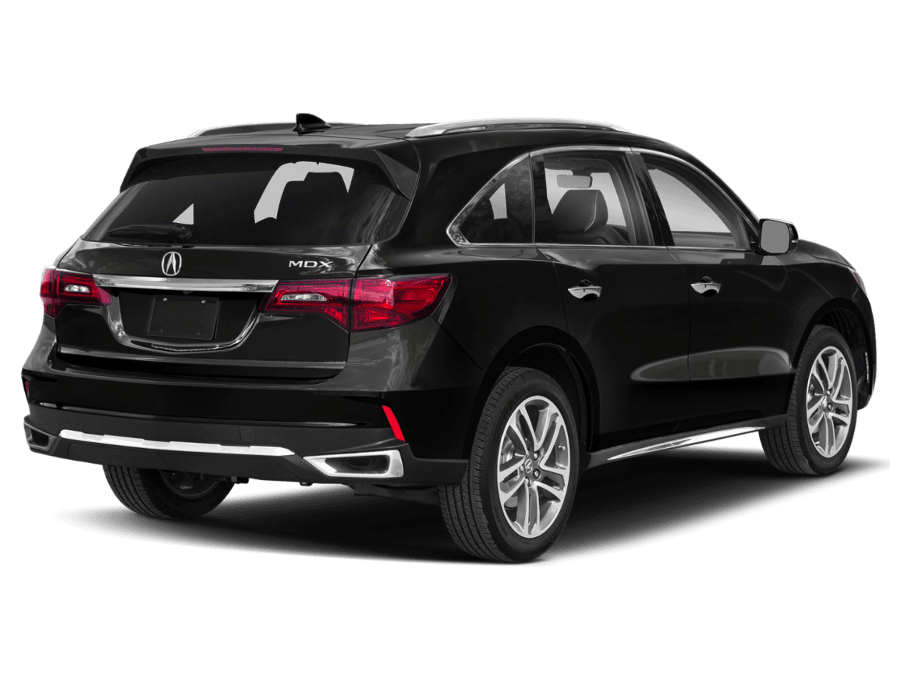 2018 Acura MDX w/Advance/Entertainment Pkg - Rear 3/4, facing to the right