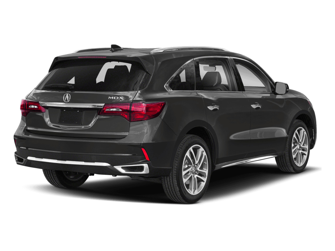 2018 Acura MDX w/Advance/Entertainment Pkg - Rear 3/4, facing to the right
