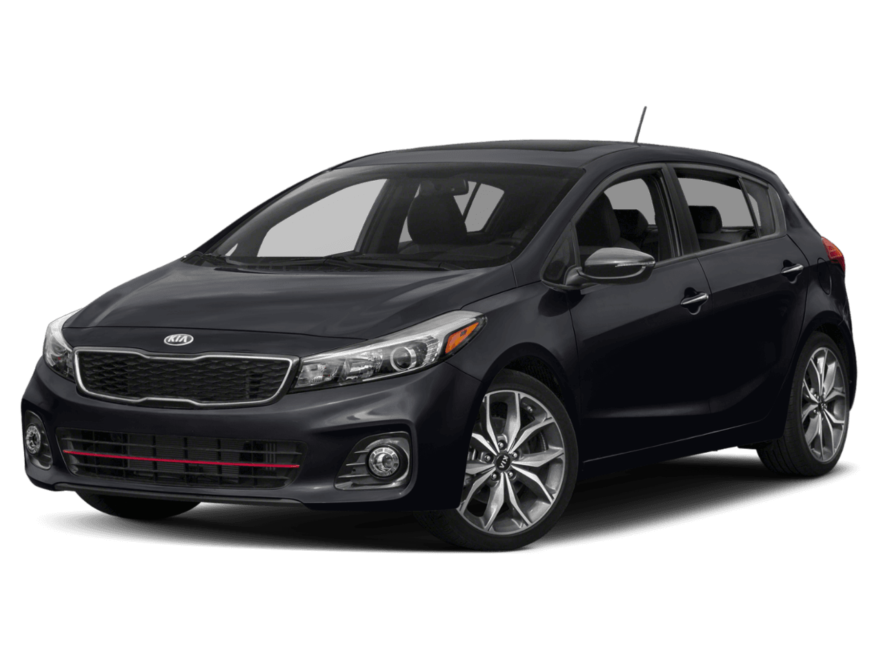 2018 Kia Forte5 LX - Front 3/4, facing to the left
