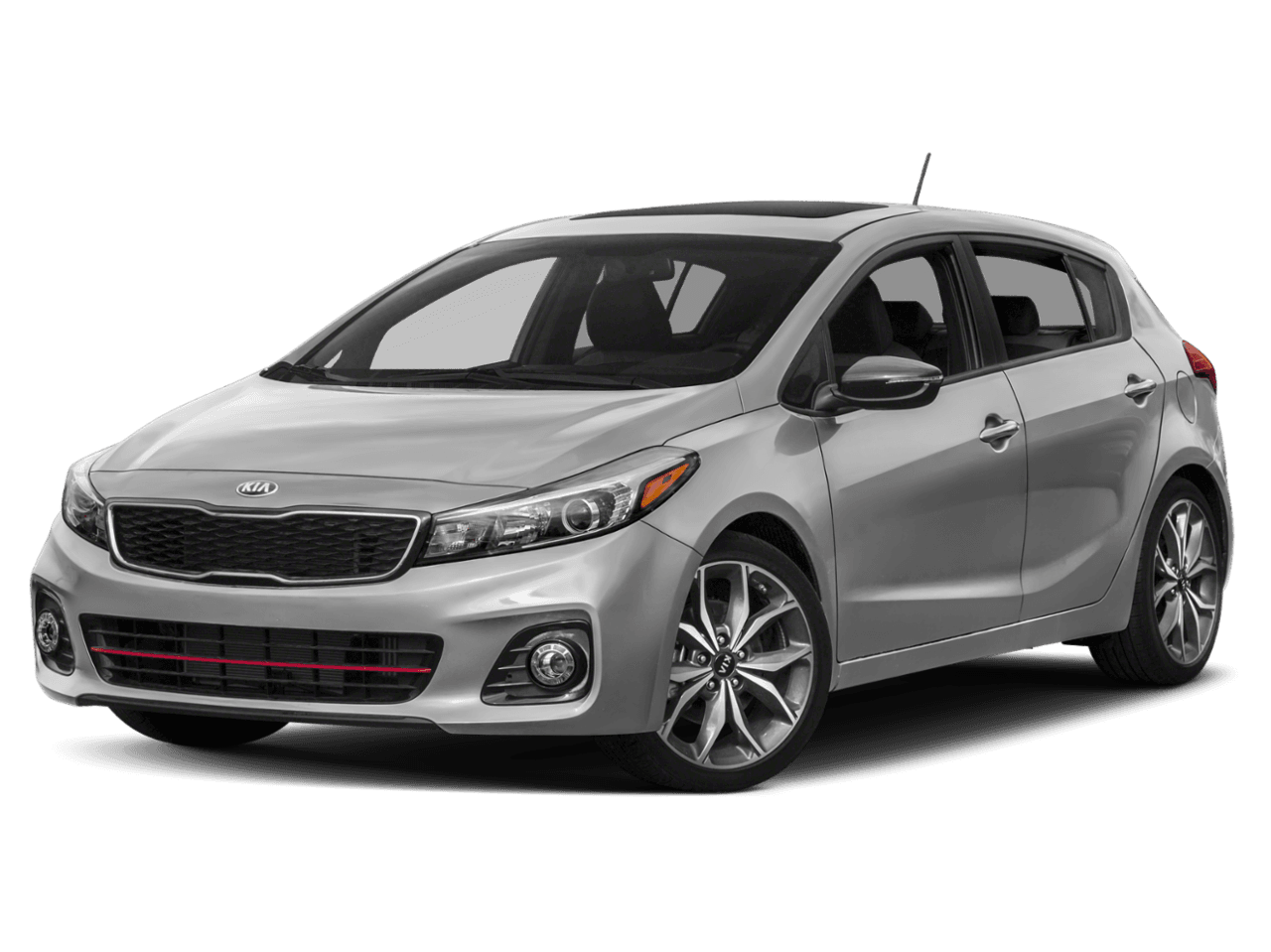 2018 Kia Forte5 LX - Front 3/4, facing to the left