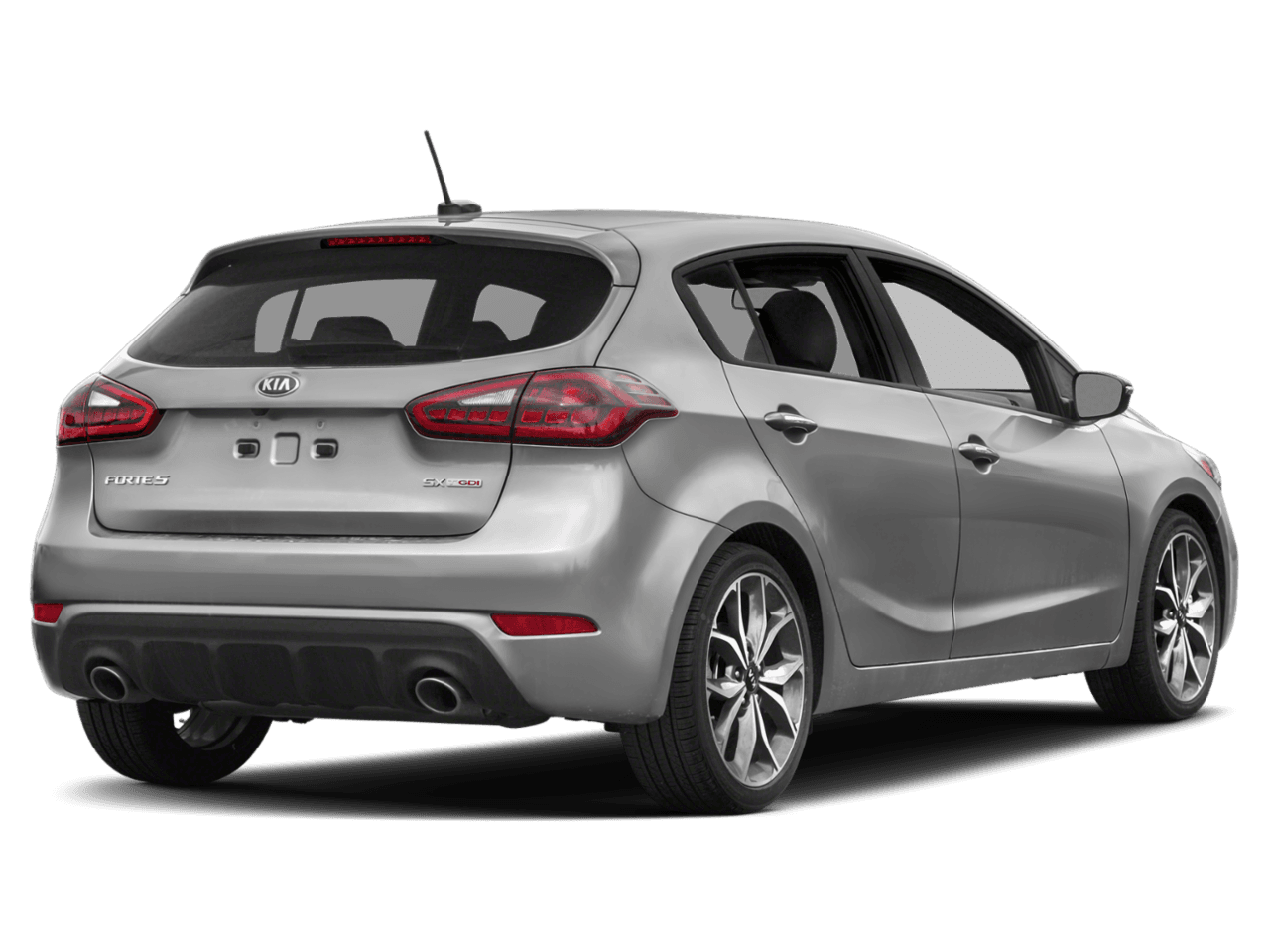 2018 Kia Forte5 LX - Rear 3/4, facing to the right