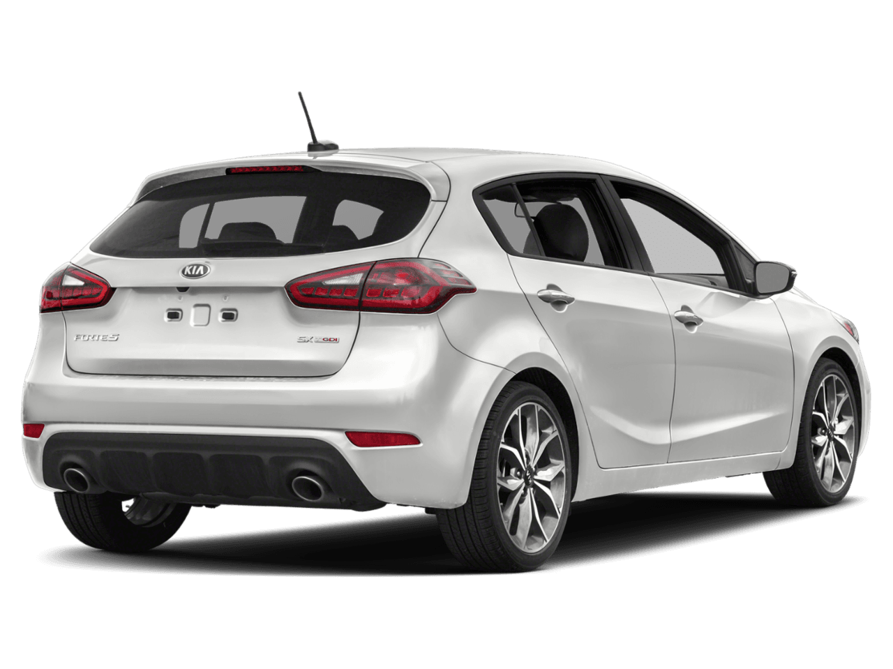 2018 Kia Forte5 LX - Rear 3/4, facing to the right