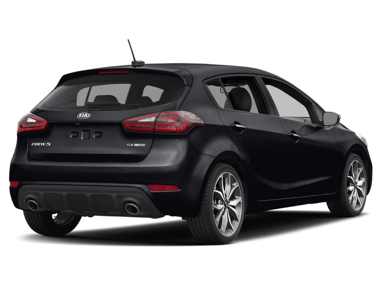 2018 Kia Forte5 EX - Rear 3/4, facing to the right