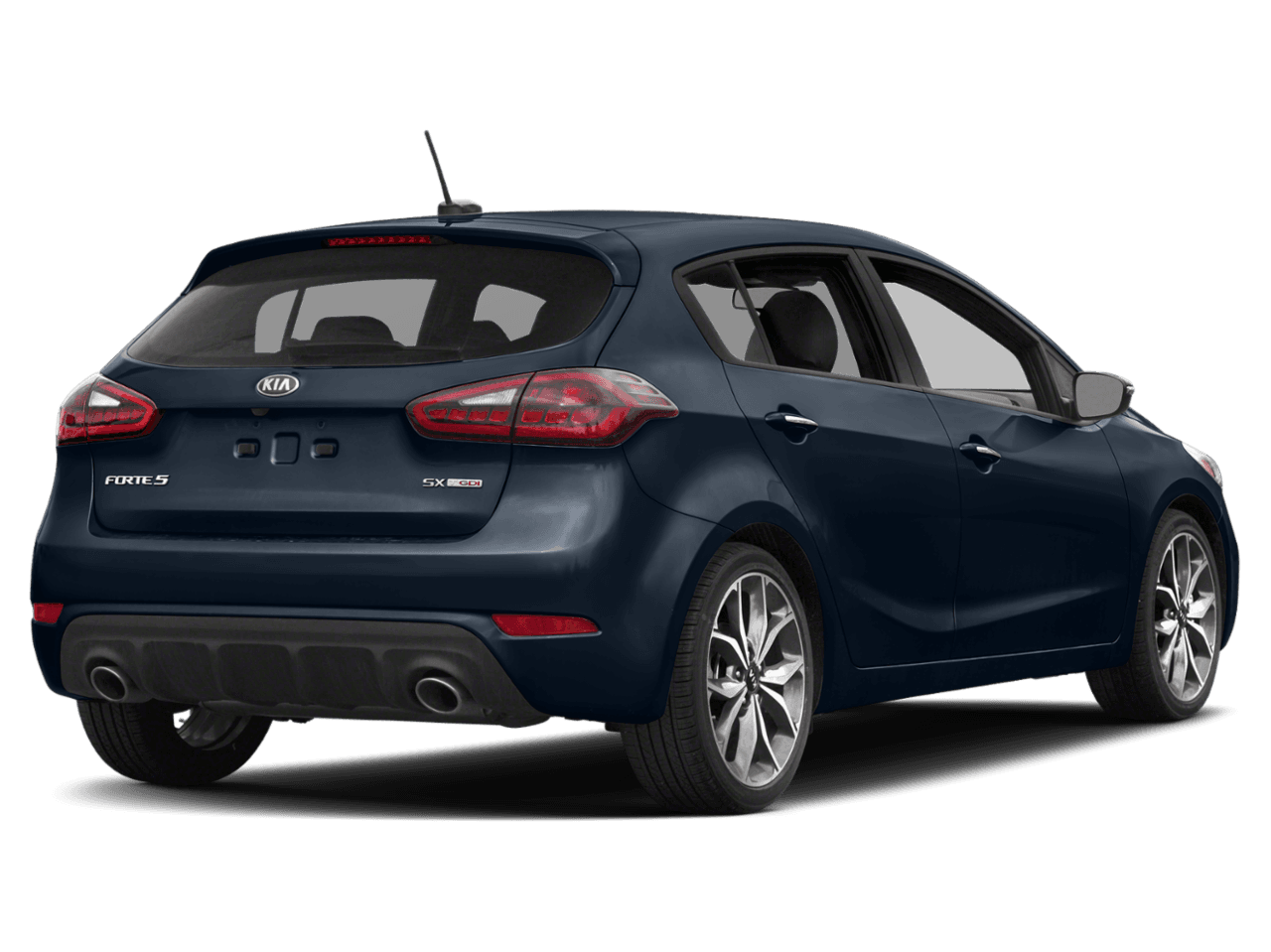 2018 Kia Forte5 EX - Rear 3/4, facing to the right