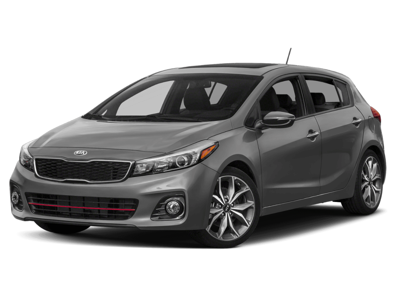 2018 Kia Forte5 SX - Front 3/4, facing to the left