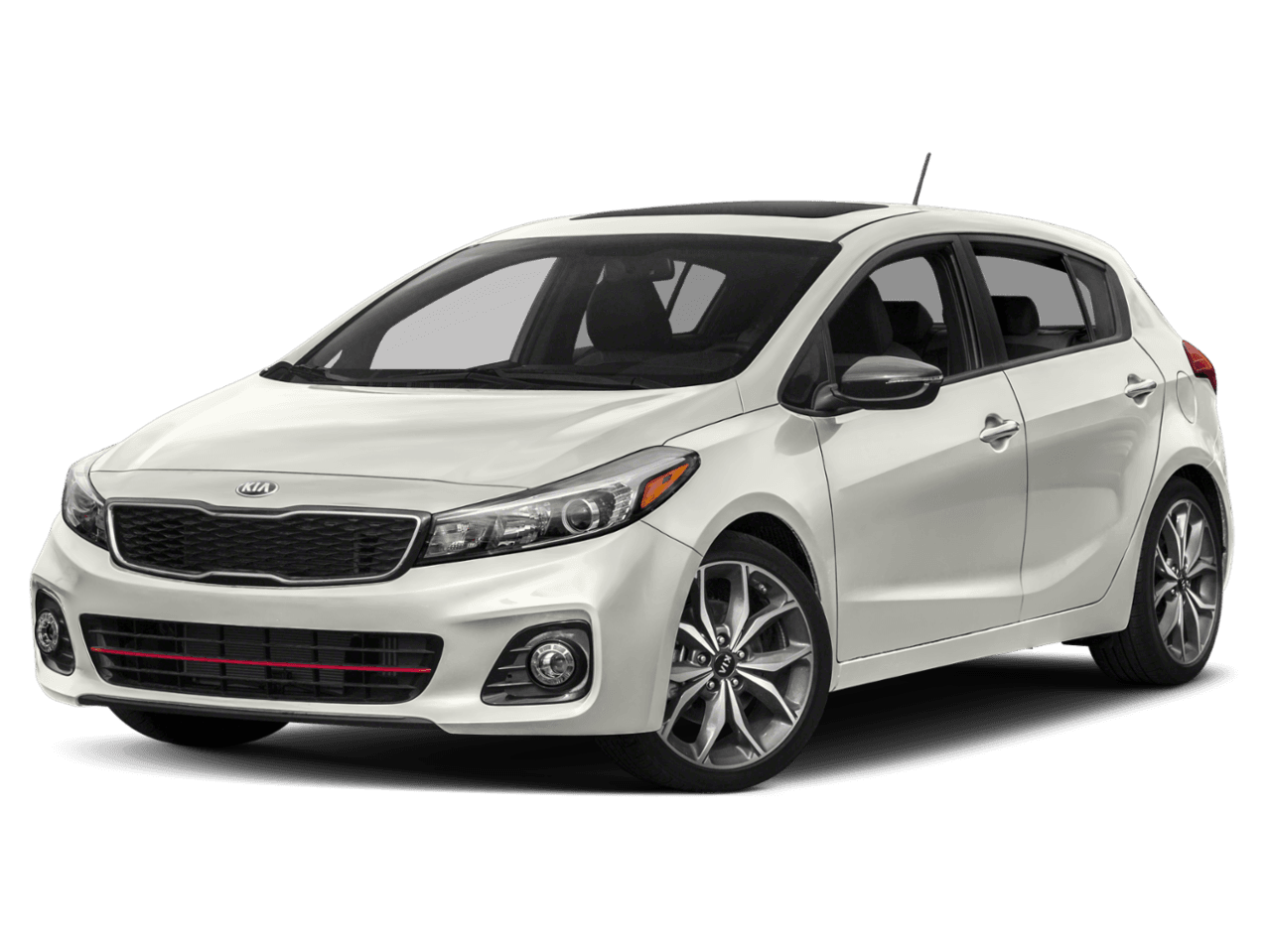2018 Kia Forte5 SX - Front 3/4, facing to the left
