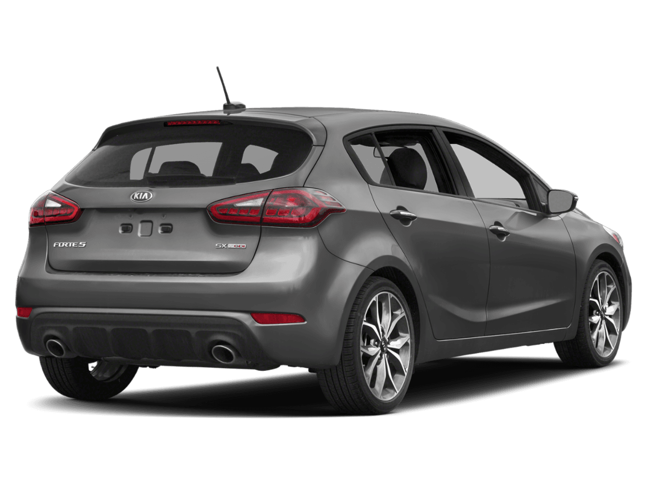 2018 Kia Forte5 SX - Rear 3/4, facing to the right
