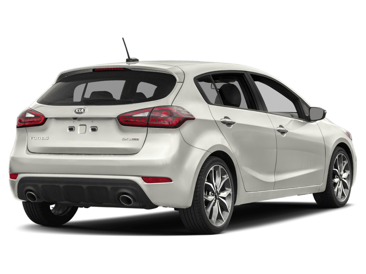 2018 Kia Forte5 SX - Rear 3/4, facing to the right