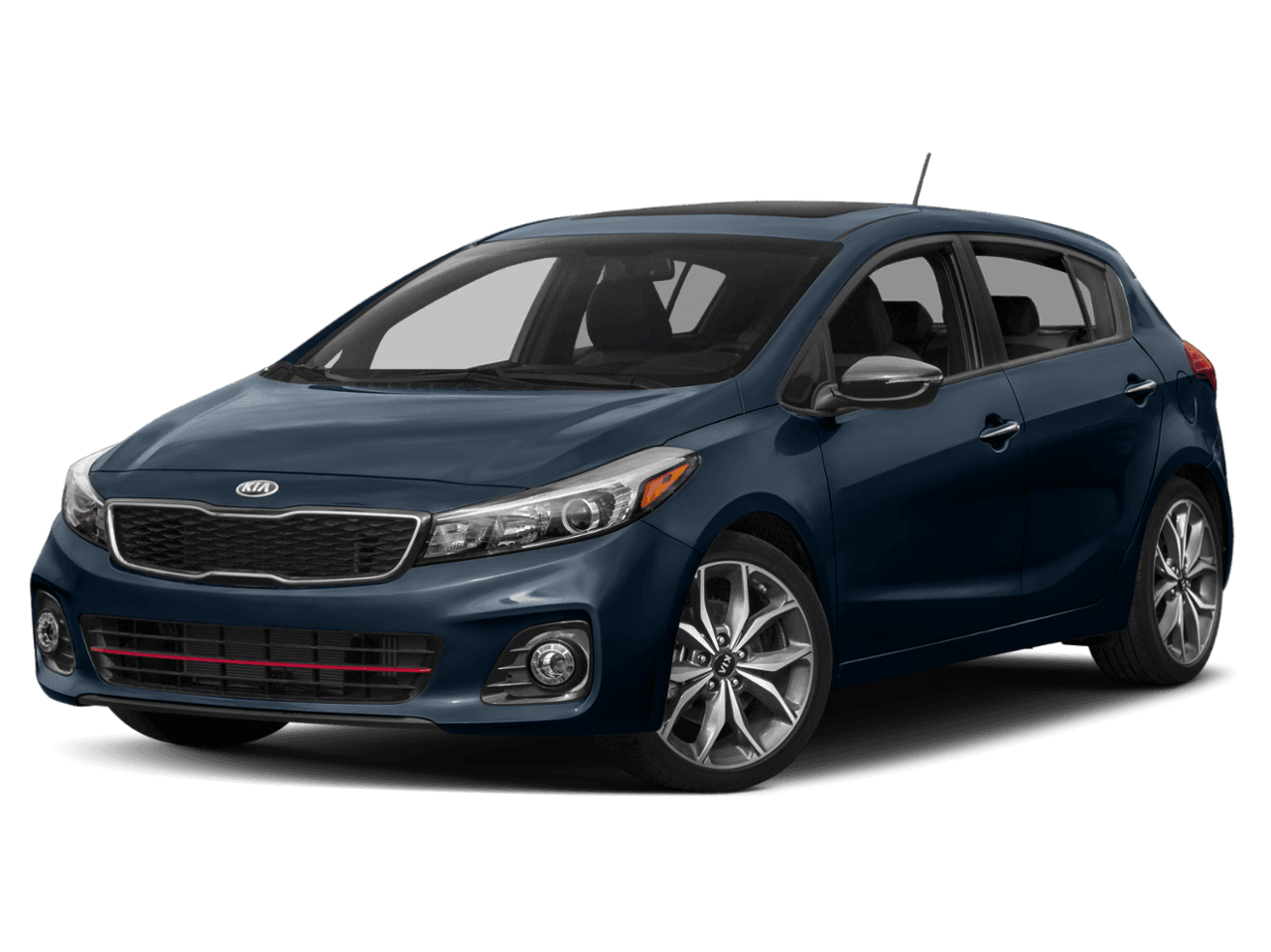 2018 Kia Forte5 SX - Front 3/4, facing to the left