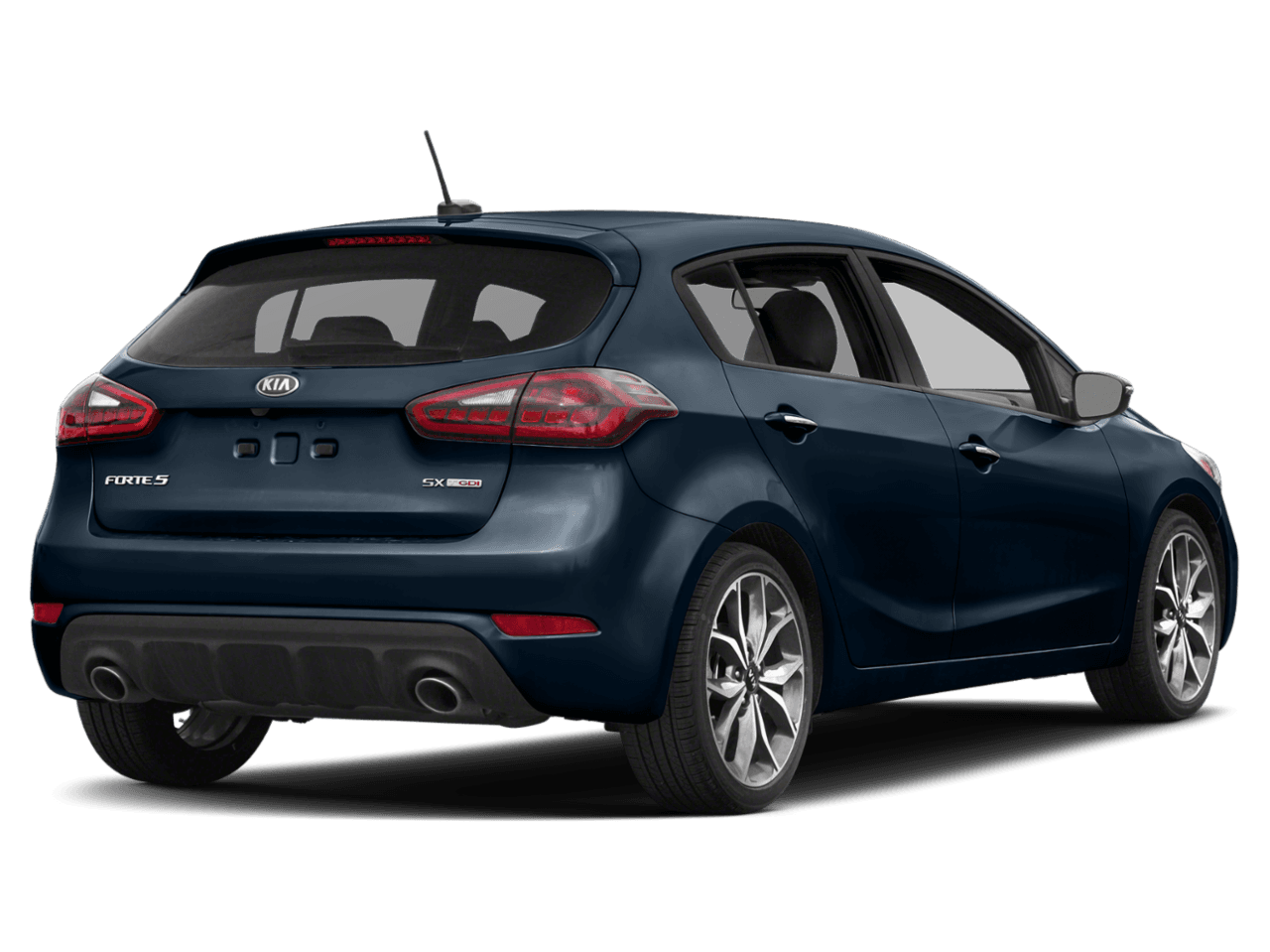 2018 Kia Forte5 SX - Rear 3/4, facing to the right