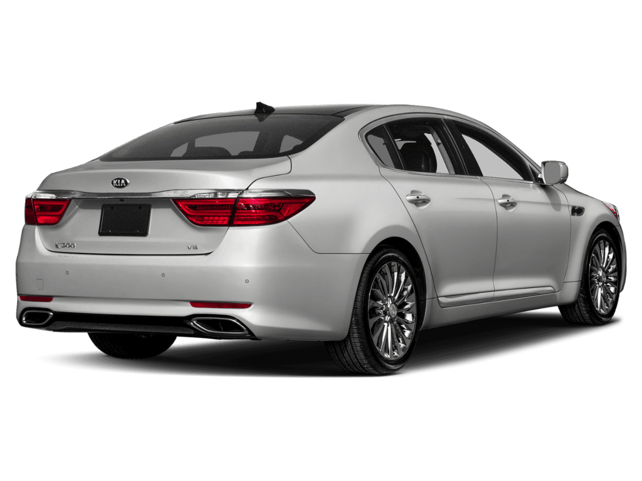2018 Kia K900 Luxury - Rear 3/4, facing to the right