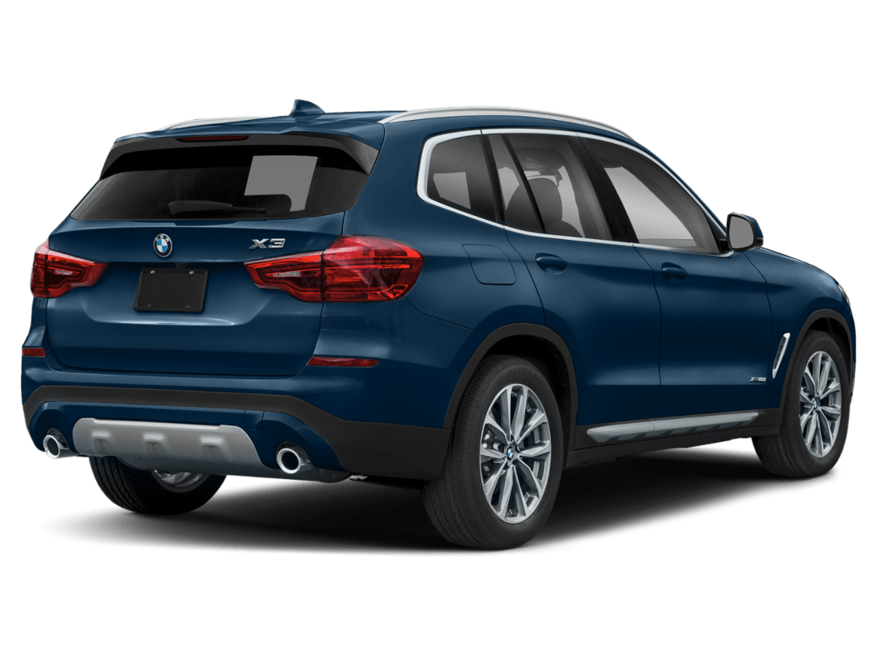 2018 BMW X3 xDrive30i - Rear 3/4, facing to the right
