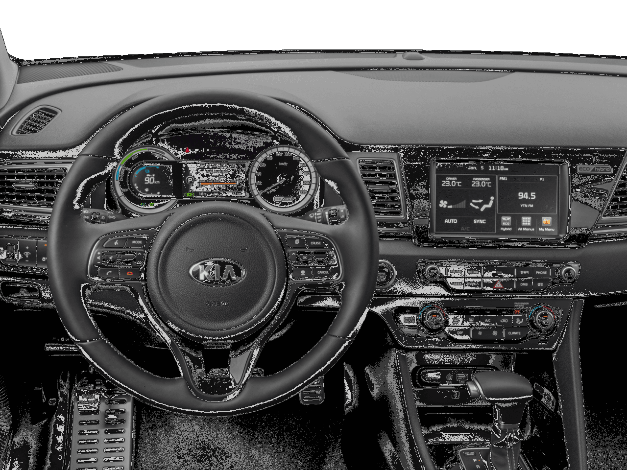 2018 Kia Niro FE - Interior Drivers Dash