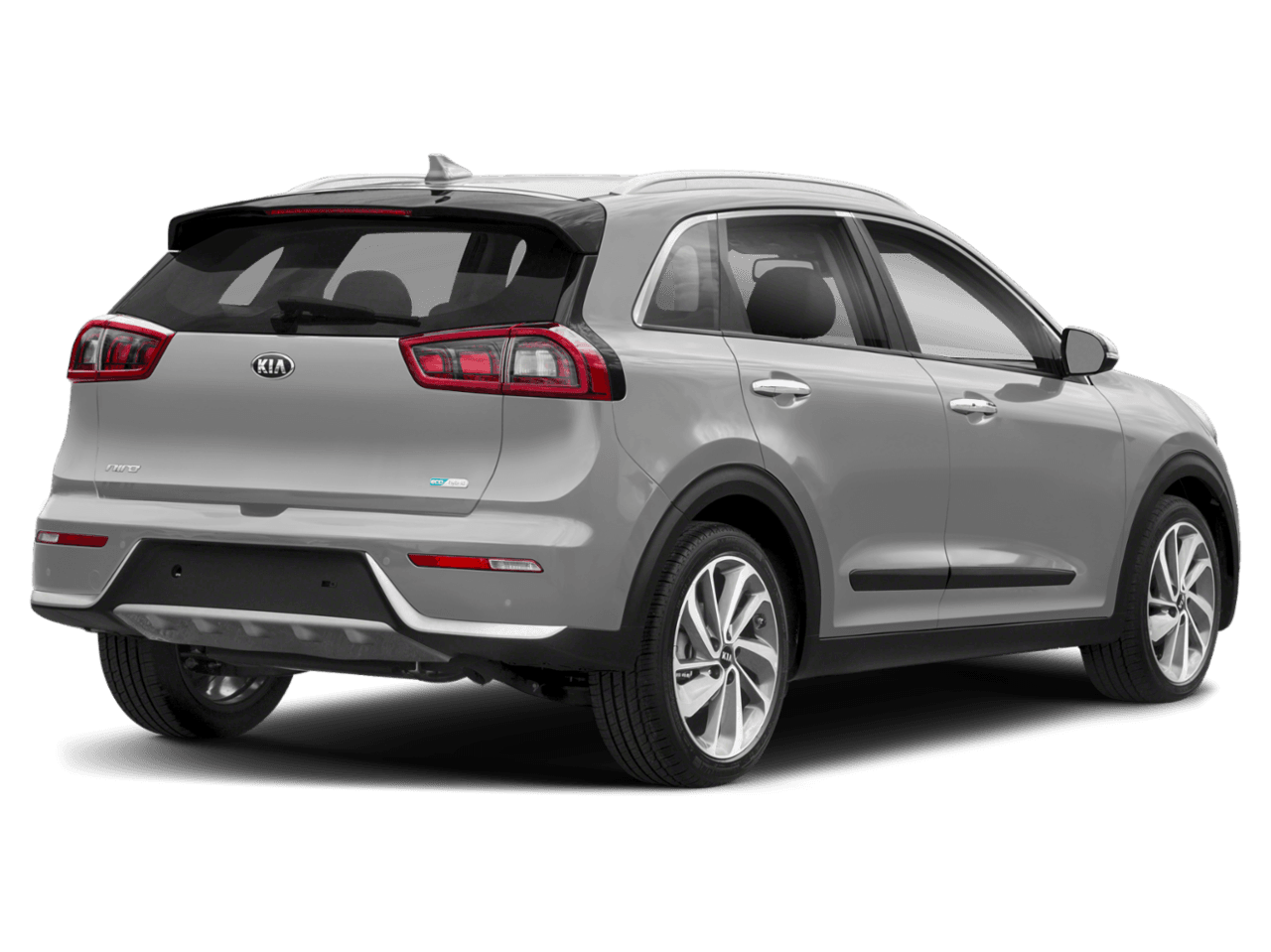 2018 Kia Niro FE - Rear 3/4, facing to the right