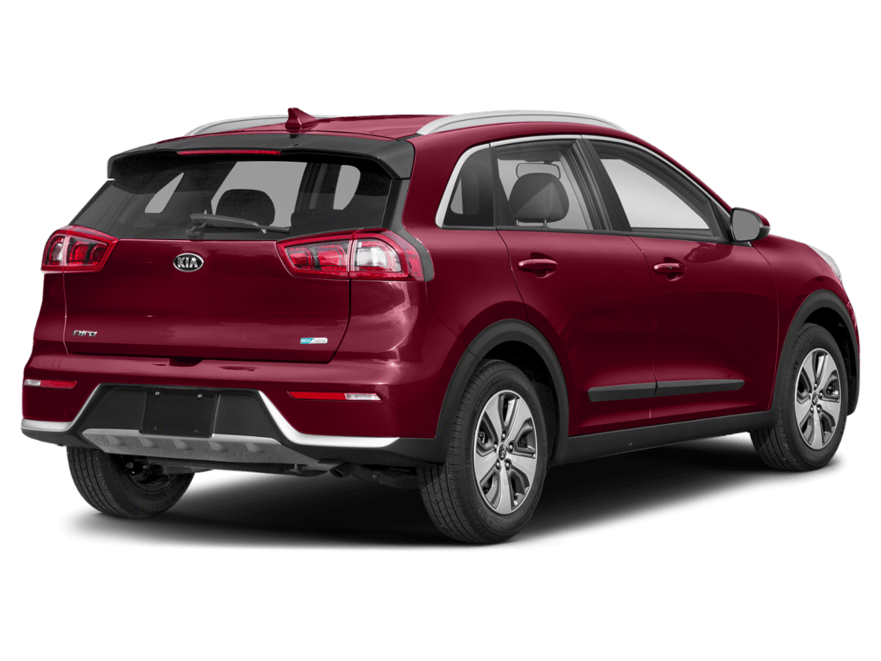 2018 Kia Niro LX - Rear 3/4, facing to the right