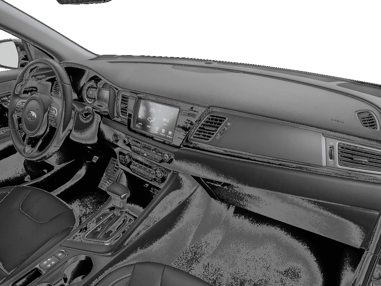 2018 Kia Niro EX - Interior Passenger Dash