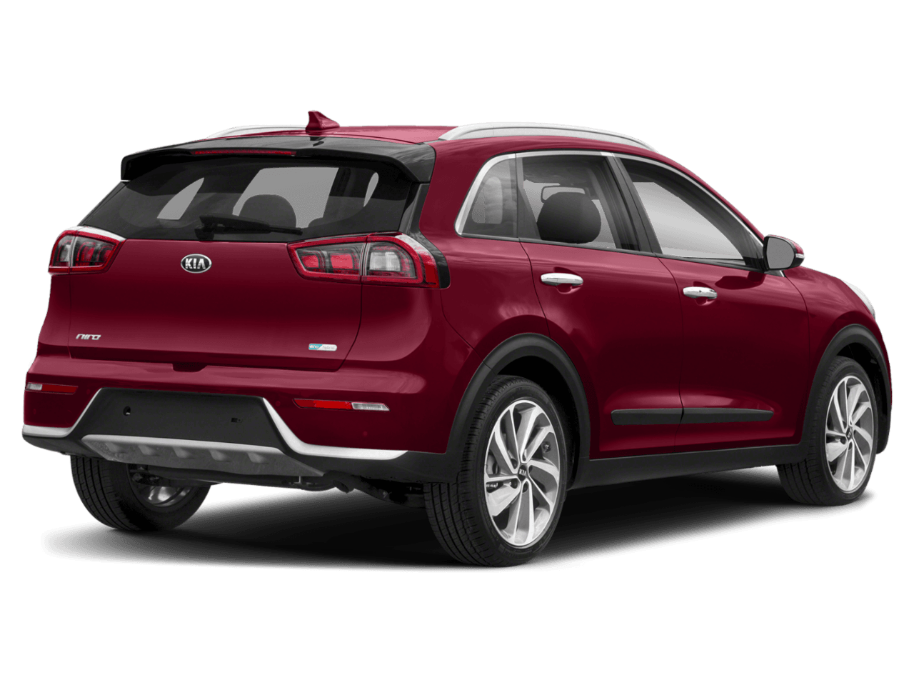 2018 Kia Niro EX - Rear 3/4, facing to the right