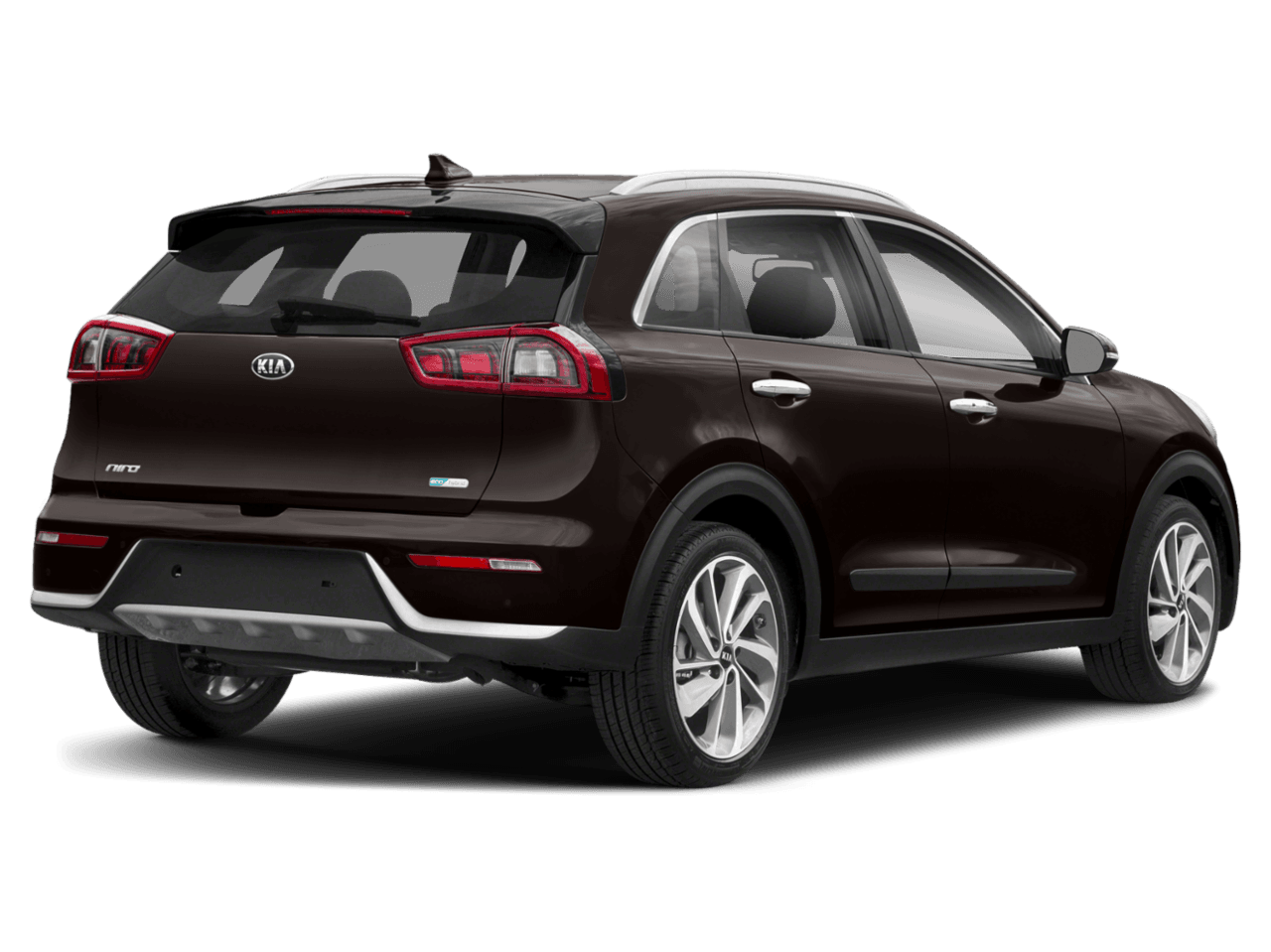 2018 Kia Niro Touring - Rear 3/4, facing to the right