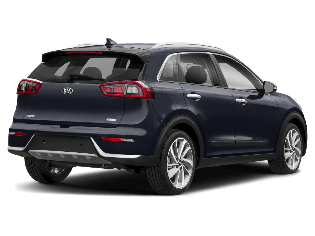 2018 Kia Niro Touring - Rear 3/4, facing to the right