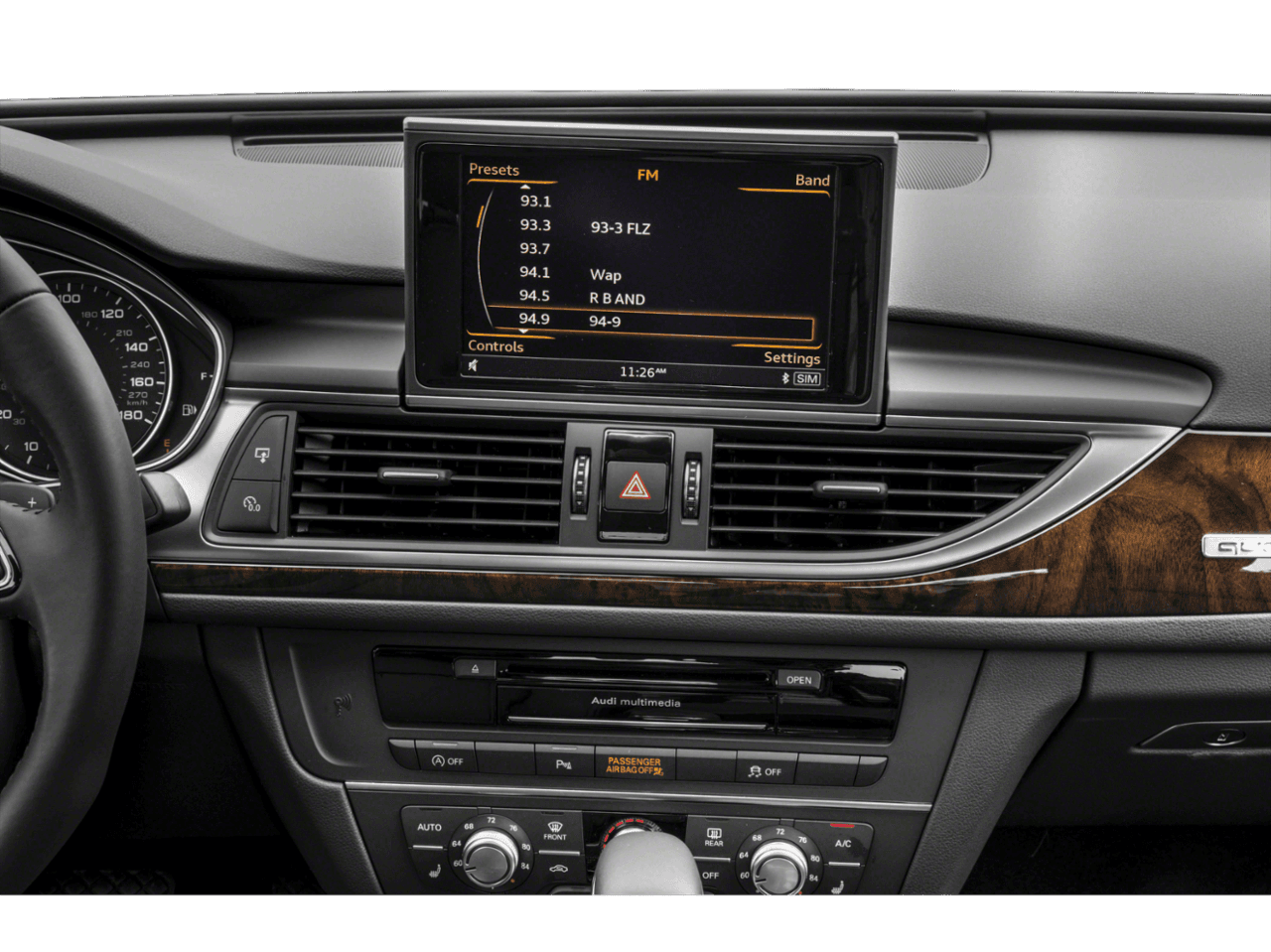 2018 Audi A6 Premium - Interior Stereo System
