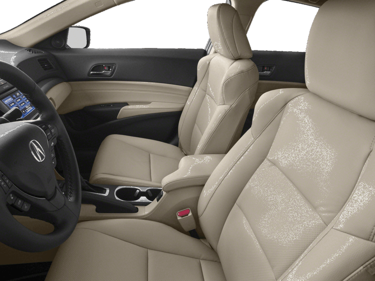 2018 Acura ILX w/Premium Pkg - Interior Driver's Side with Door Open, Front Seat Feature