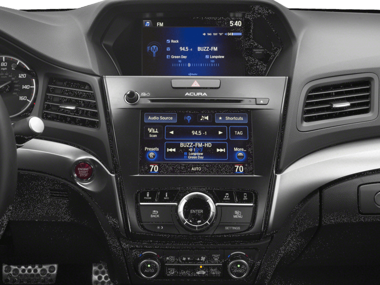 2018 Acura ILX w/Premium/A-SPEC Pkg - Interior Stereo System