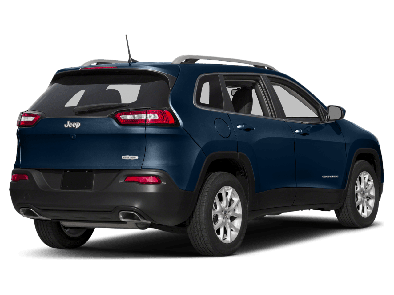 2018 Jeep Cherokee Latitude Tech Connect - Rear 3/4, facing to the right