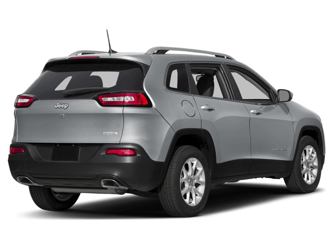 2018 Jeep Cherokee Latitude Tech Connect - Rear 3/4, facing to the right