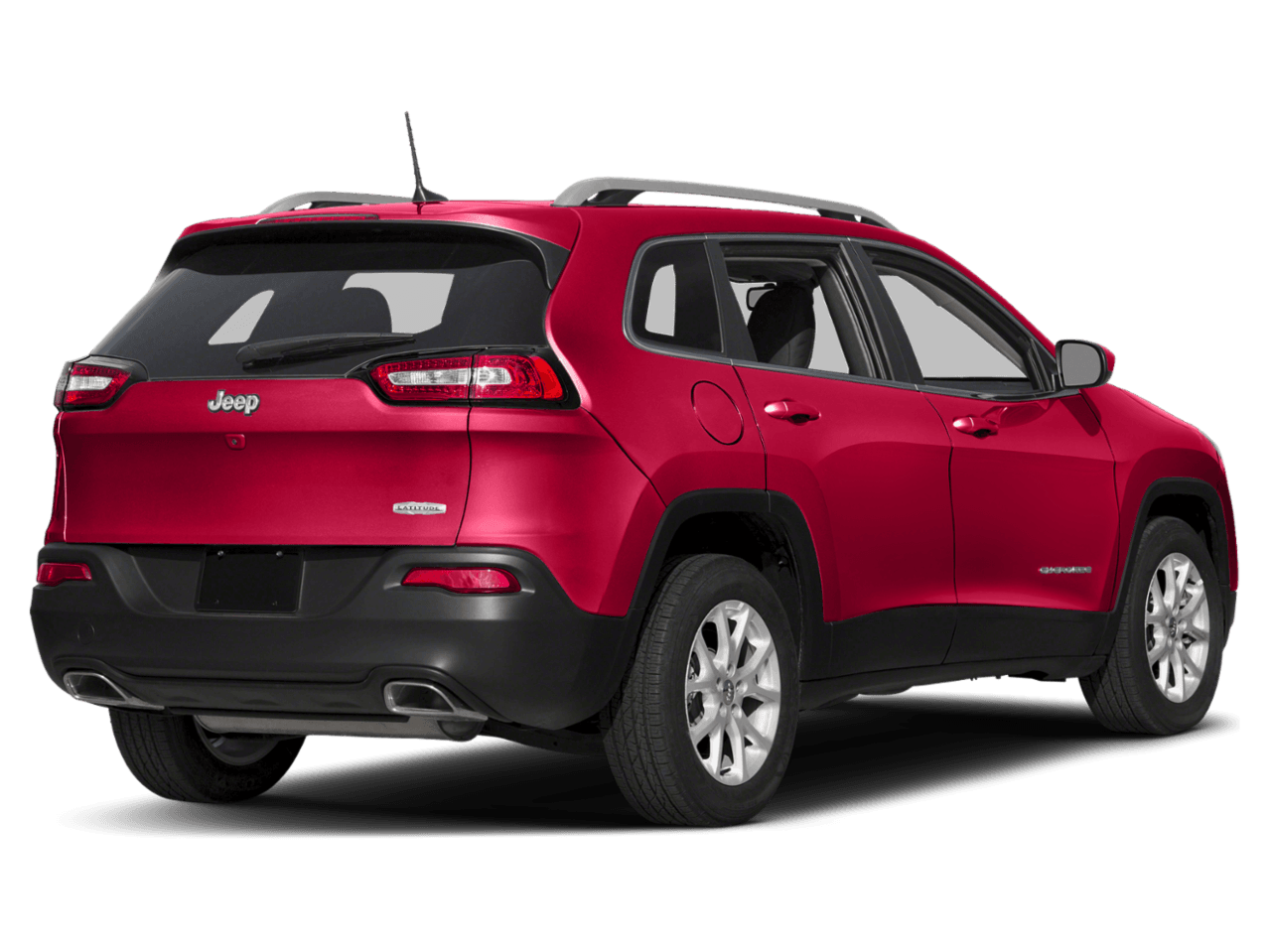 2018 Jeep Cherokee Latitude Tech Connect - Rear 3/4, facing to the right