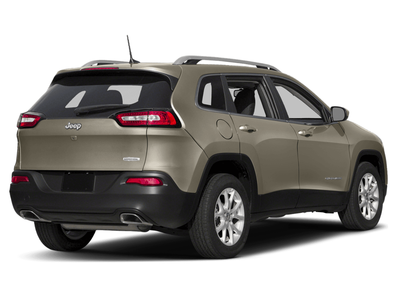 2018 Jeep Cherokee Latitude Tech Connect - Rear 3/4, facing to the right