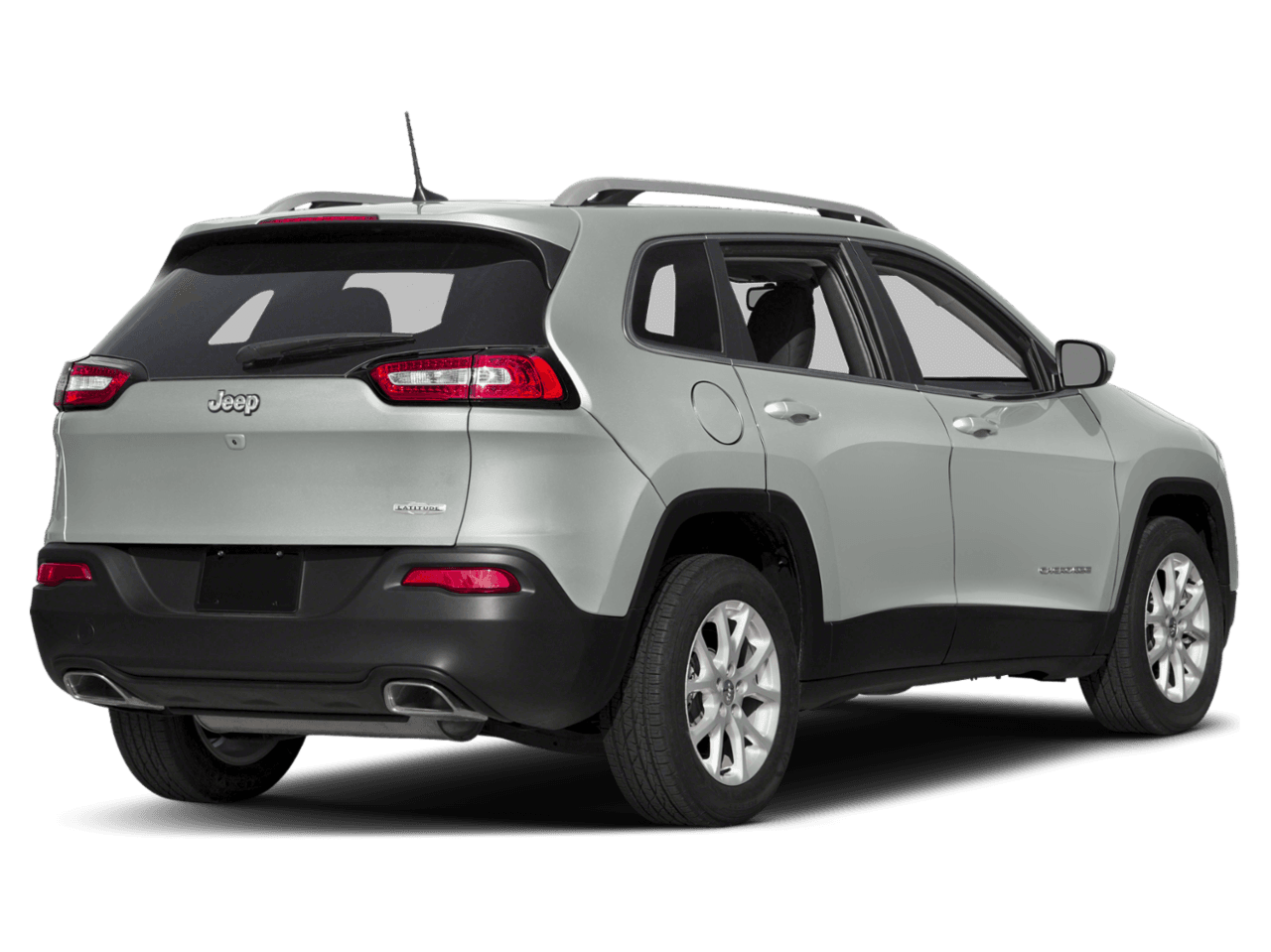 2018 Jeep Cherokee Latitude Tech Connect - Rear 3/4, facing to the right