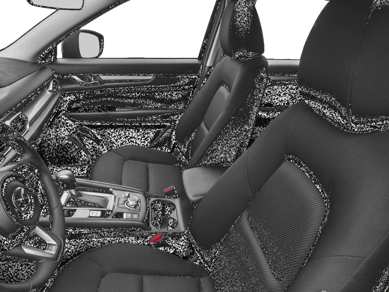 2018 Mazda CX-5 Sport - Interior Driver's Side with Door Open, Front Seat Feature