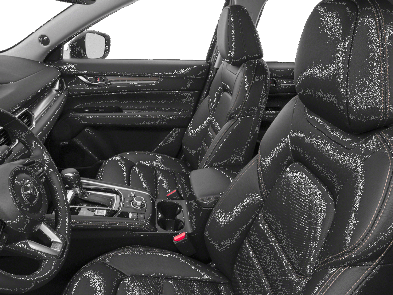 2018 Mazda CX-5 Grand Touring - Interior Driver's Side with Door Open, Front Seat Feature