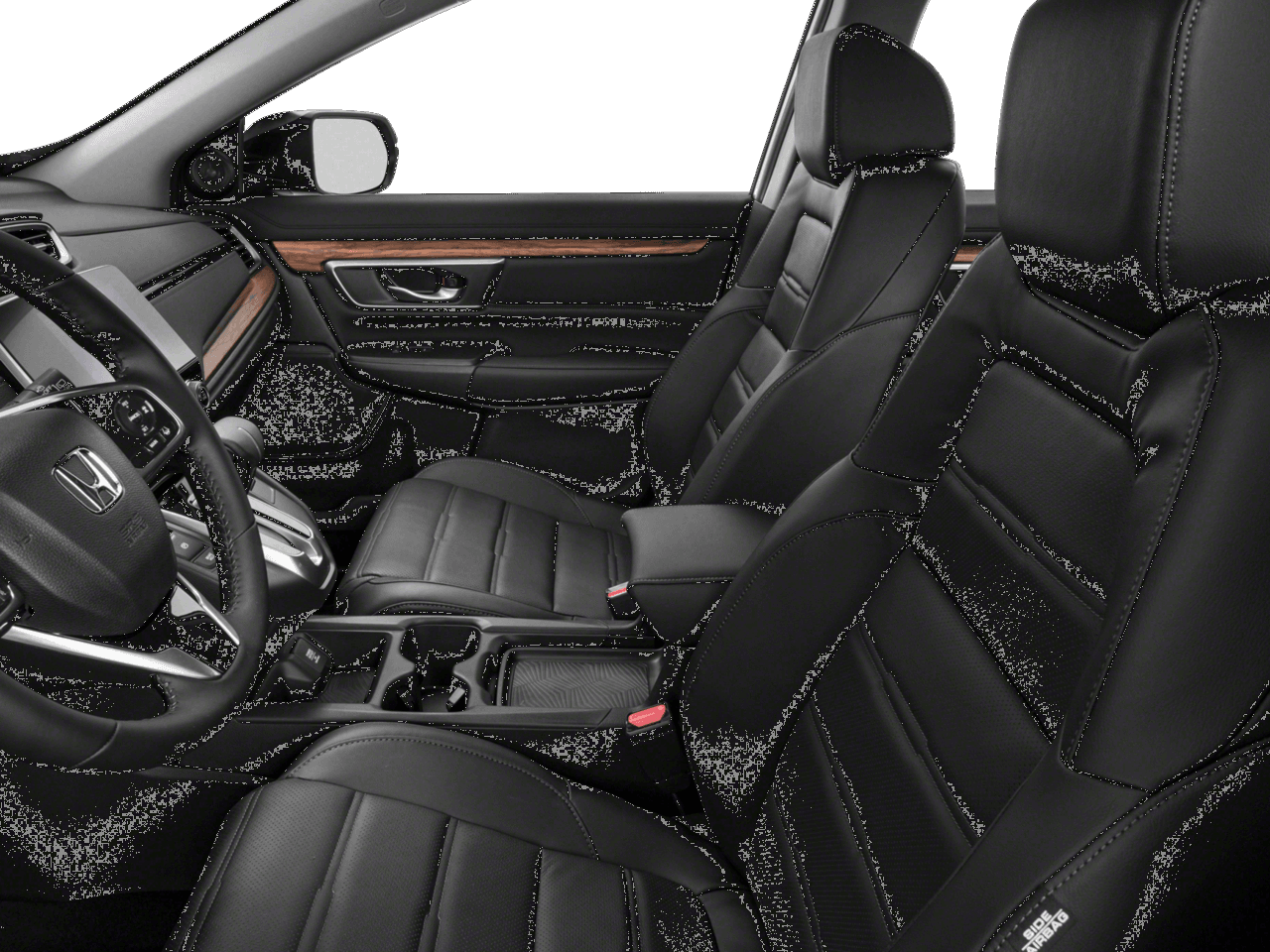 2018 Honda CR-V EX-L - Interior Driver's Side with Door Open, Front Seat Feature