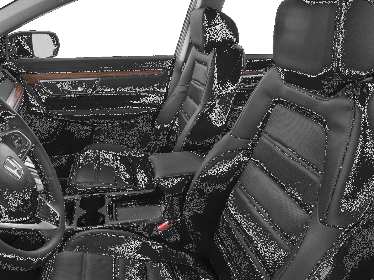 2018 Honda CR-V EX-L - Interior Driver's Side with Door Open, Front Seat Feature