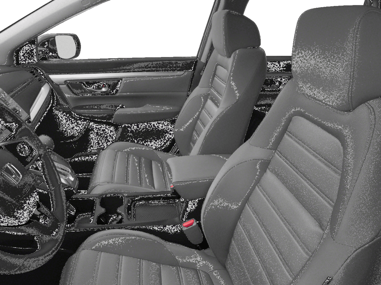 2018 Honda CR-V LX - Interior Driver's Side with Door Open, Front Seat Feature