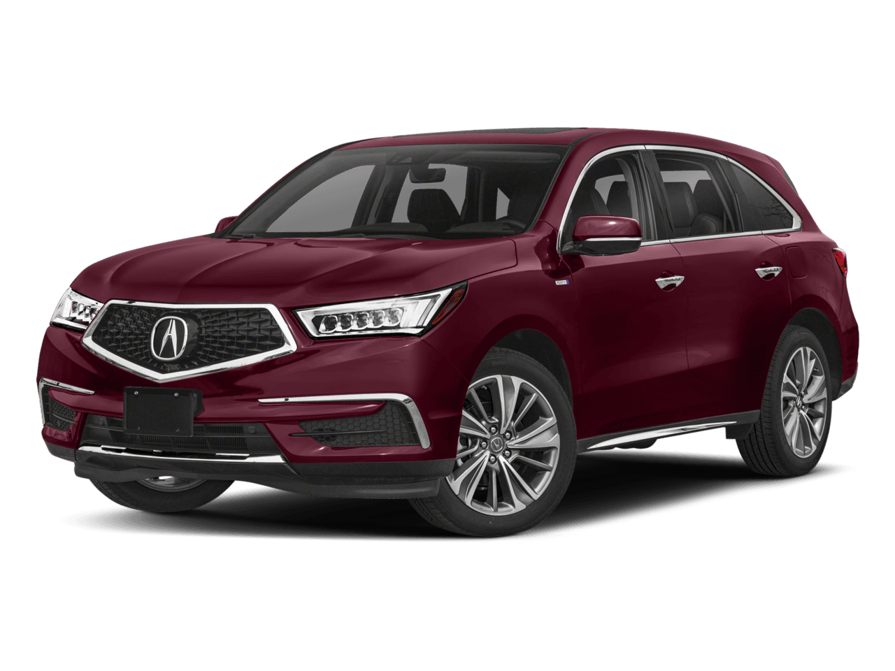 2018 Acura MDX Sport Hybrid w/Technology Pkg - Front 3/4, facing to the left