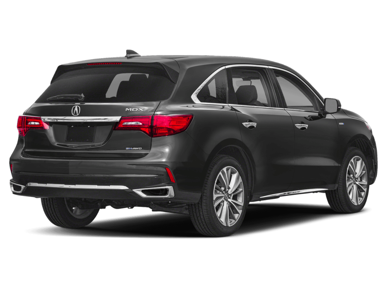 2018 Acura MDX Sport Hybrid w/Technology Pkg - Rear 3/4, facing to the right