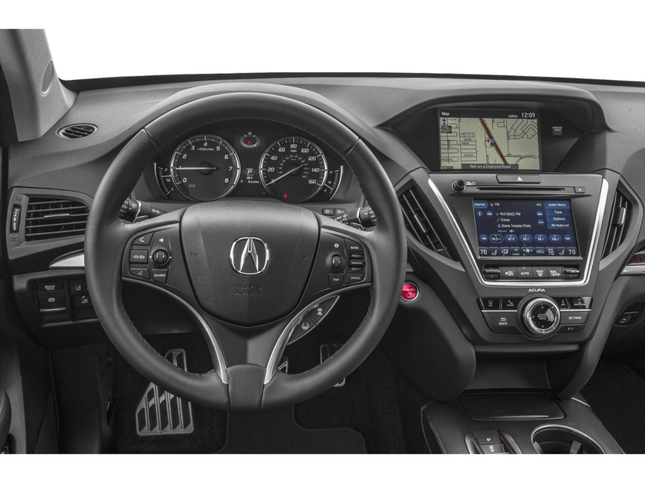 2018 Acura MDX Sport Hybrid w/Advance Pkg - Interior Drivers Dash