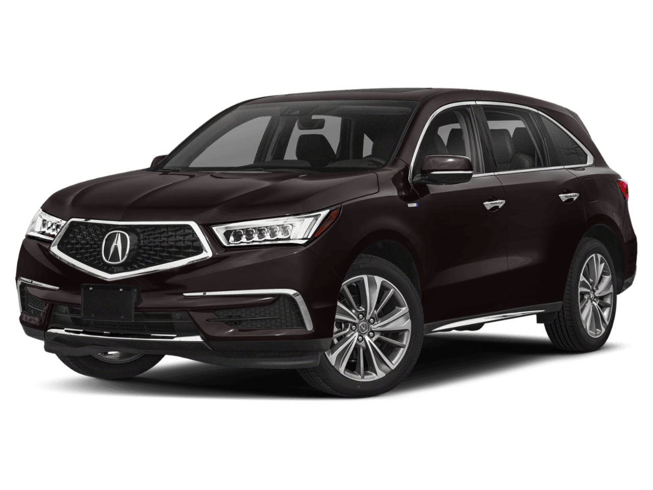 2018 Acura MDX Sport Hybrid w/Advance Pkg - Front 3/4, facing to the left