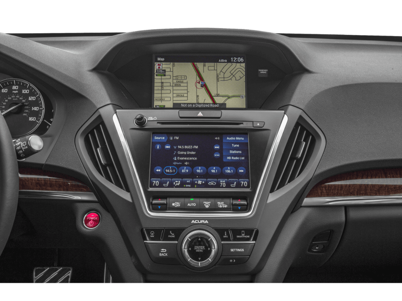 2018 Acura MDX Sport Hybrid w/Advance Pkg - Interior Stereo System