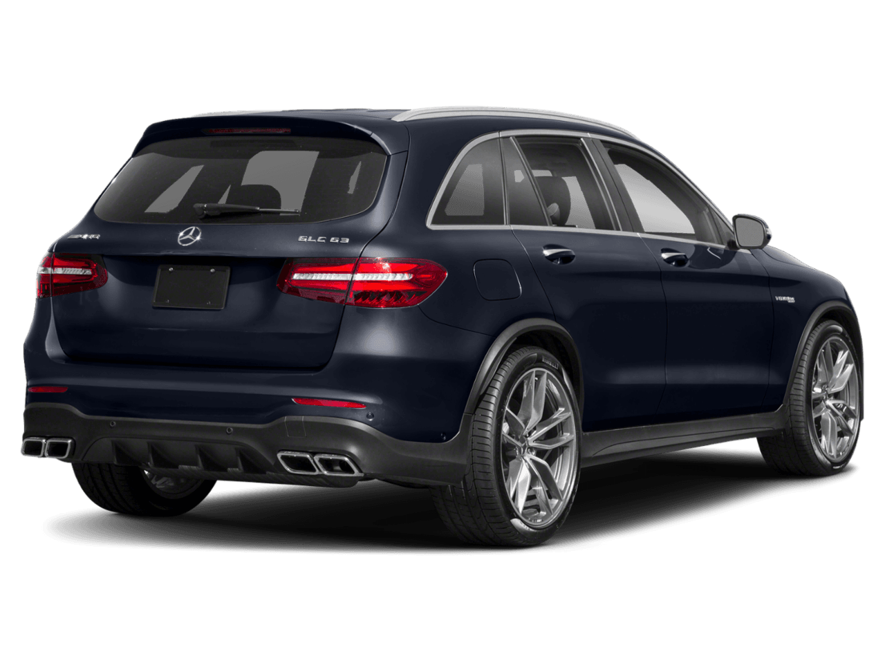 2018 Mercedes-Benz GLC AMG GLC 63 - Rear 3/4, facing to the right