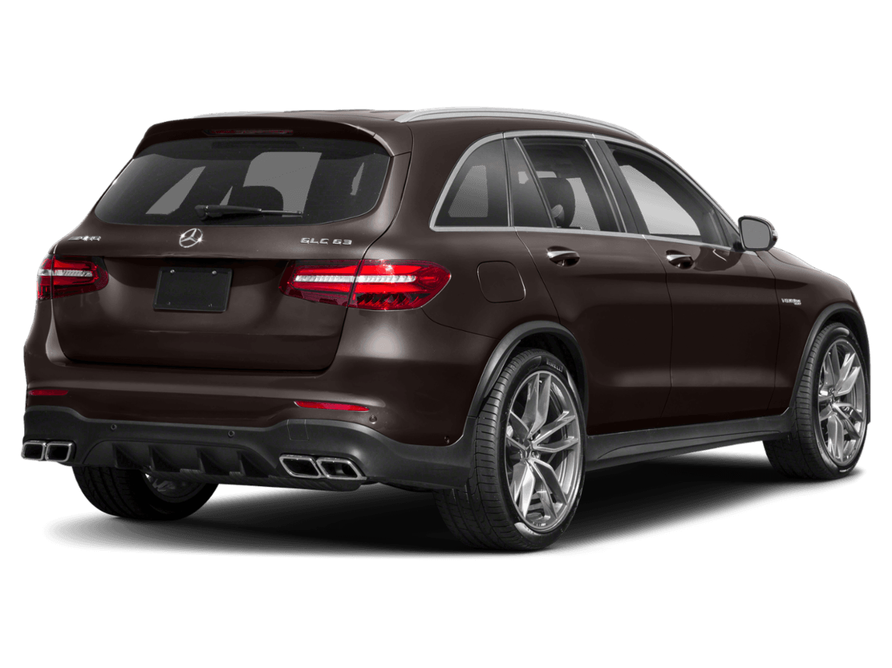2018 Mercedes-Benz GLC AMG GLC 63 - Rear 3/4, facing to the right