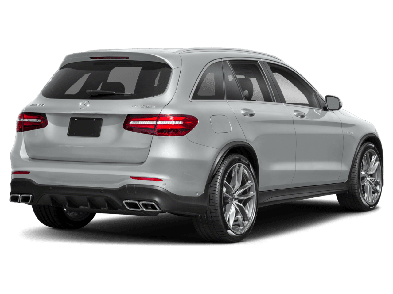 2018 Mercedes-Benz GLC AMG GLC 63 - Rear 3/4, facing to the right