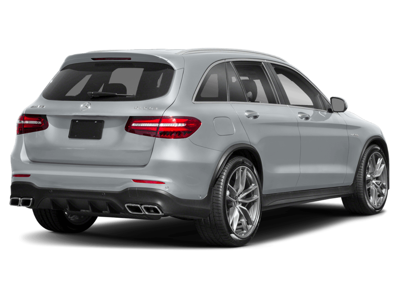 2018 Mercedes-Benz GLC AMG GLC 63 - Rear 3/4, facing to the right
