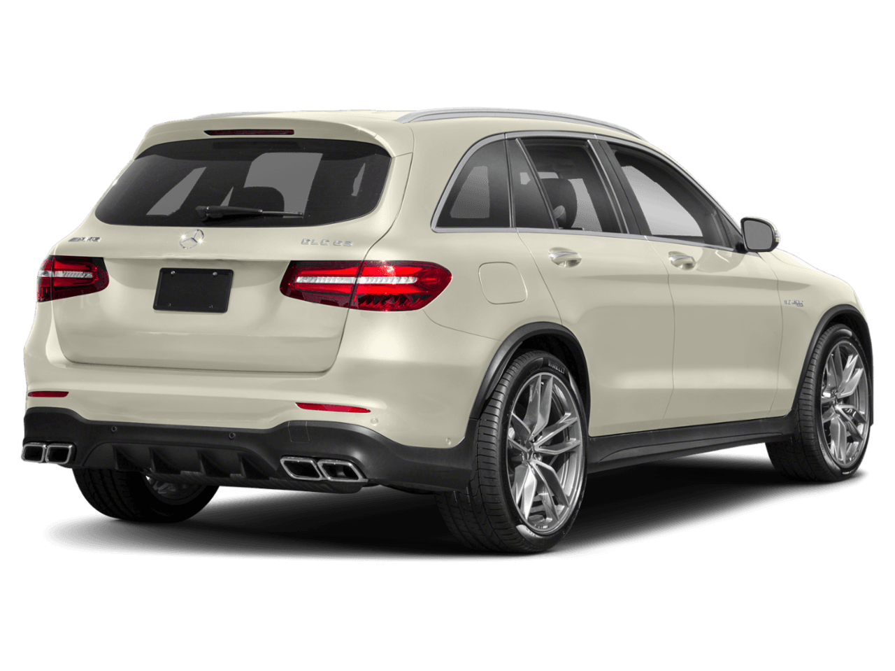 2018 Mercedes-Benz GLC AMG GLC 63 - Rear 3/4, facing to the right
