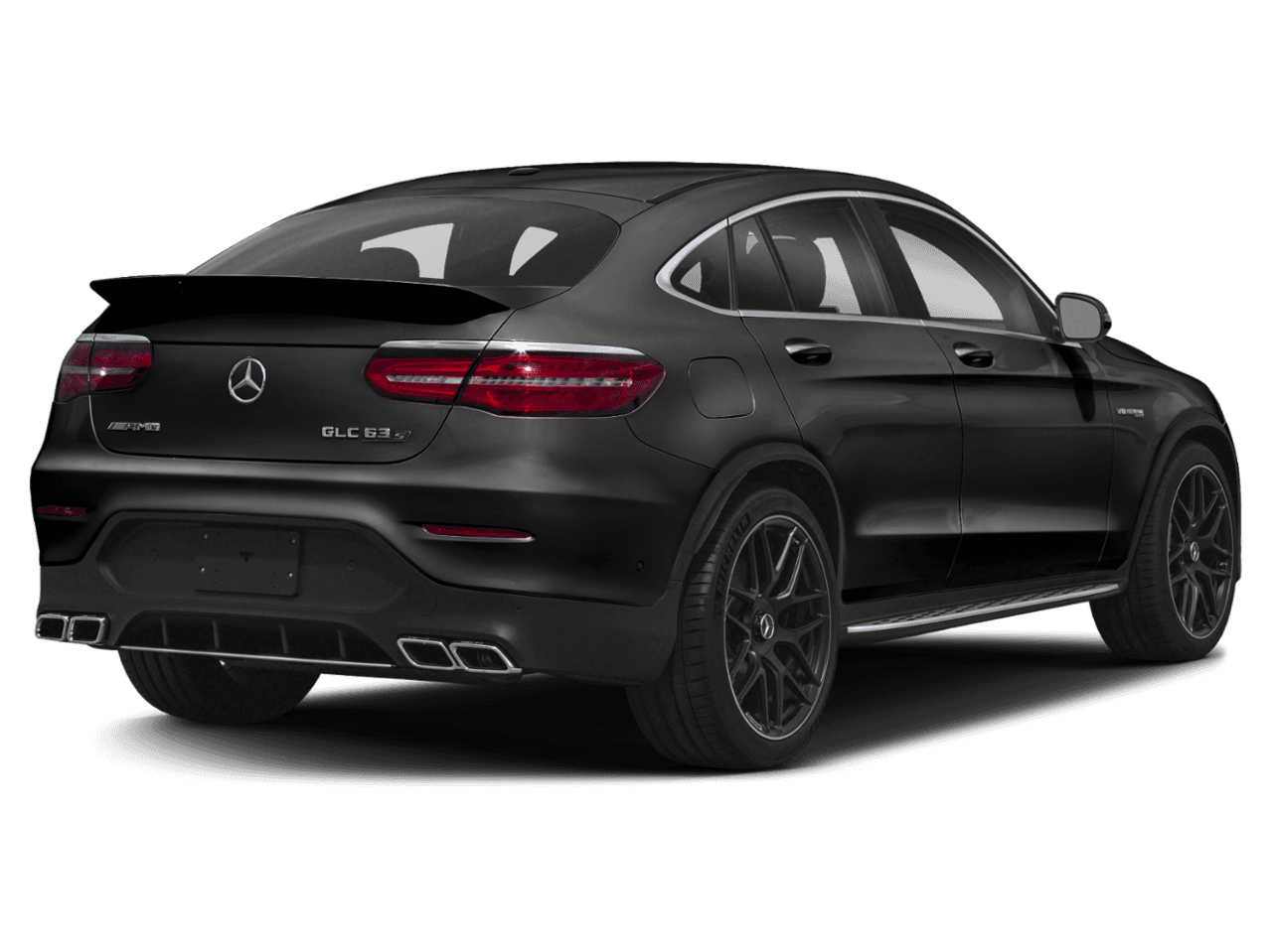 2018 Mercedes-Benz GLC AMG GLC 63 - Rear 3/4, facing to the right