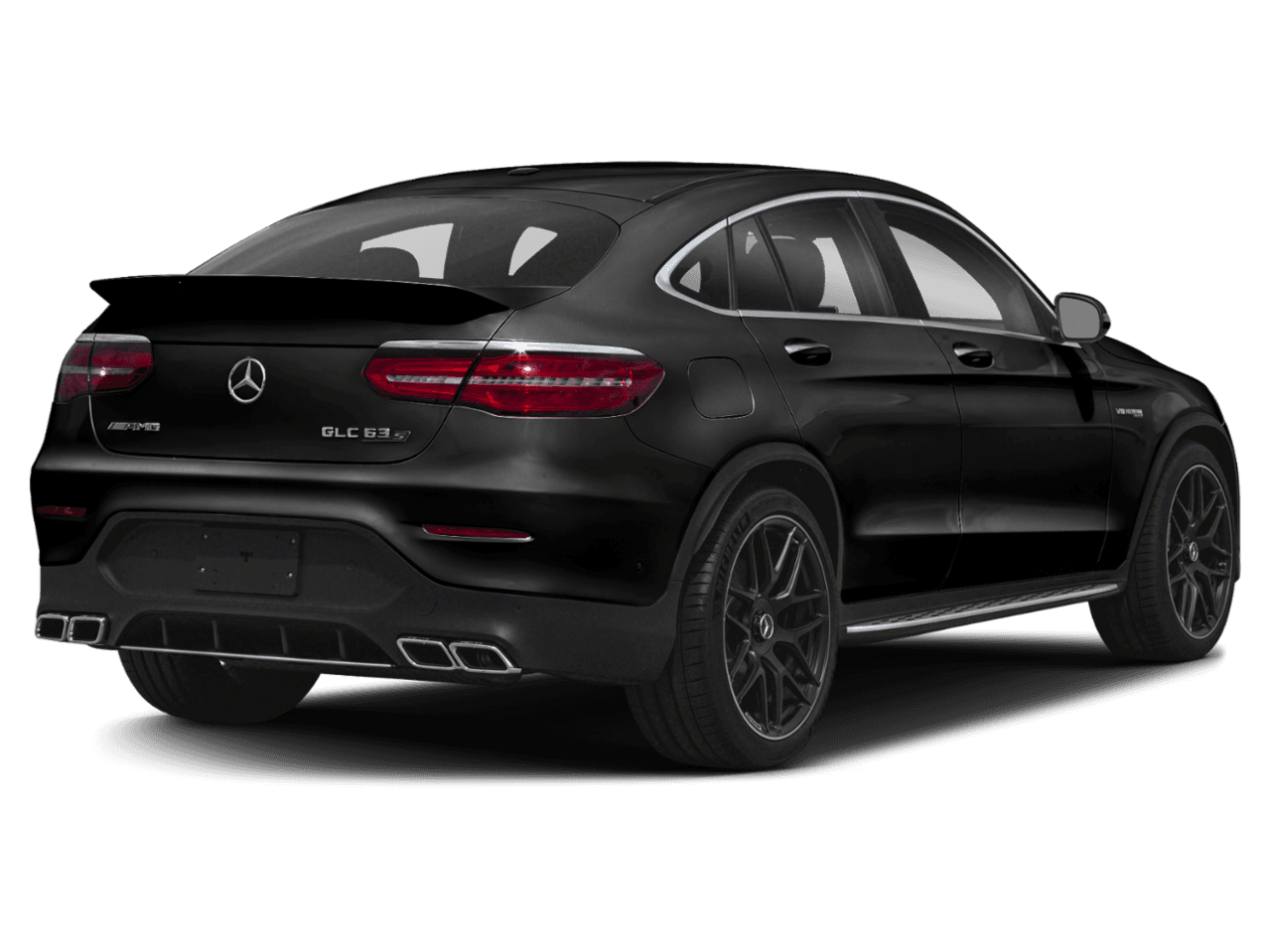 2018 Mercedes-Benz GLC AMG GLC 63 - Rear 3/4, facing to the right