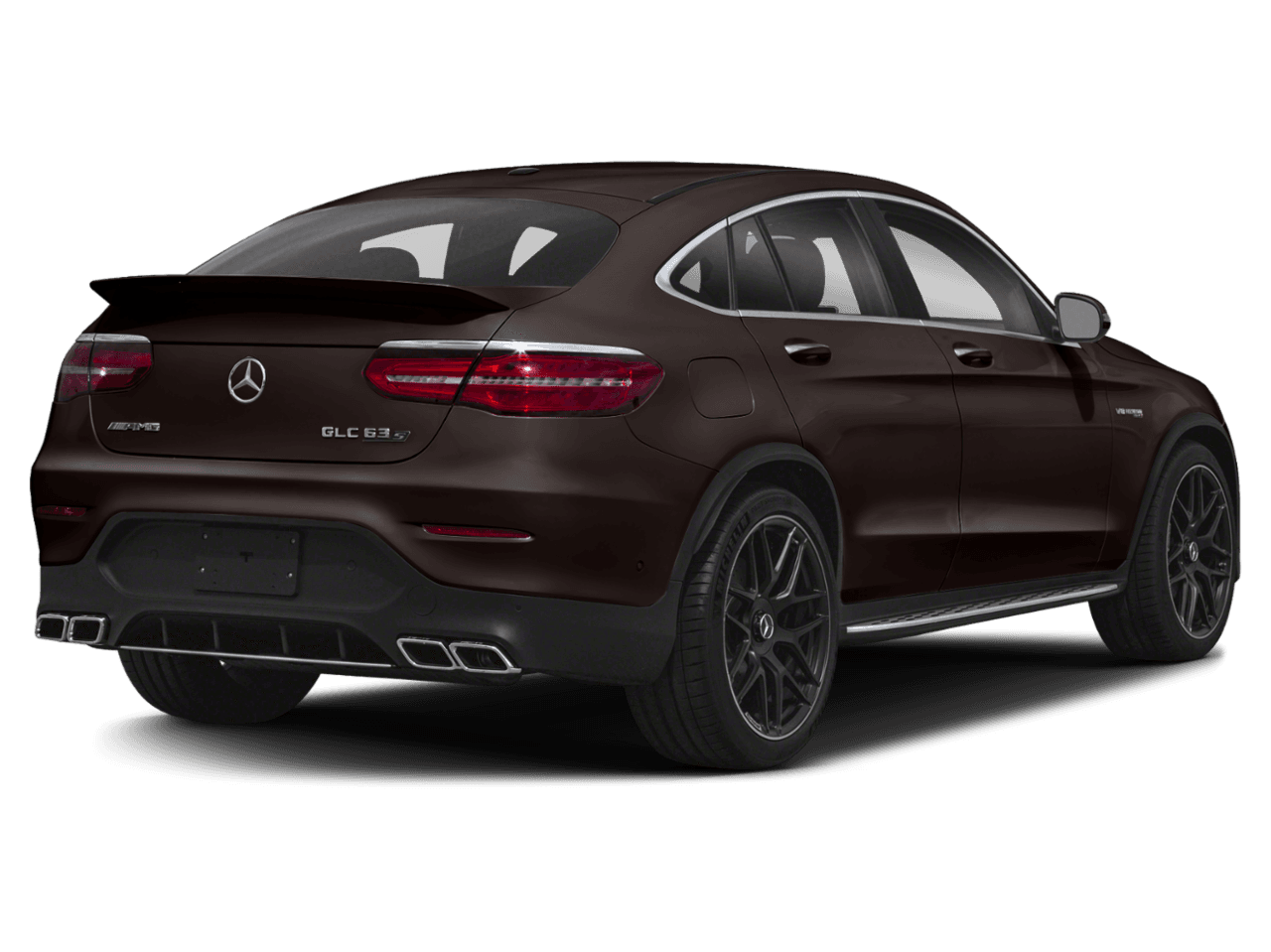 2018 Mercedes-Benz GLC AMG GLC 63 - Rear 3/4, facing to the right