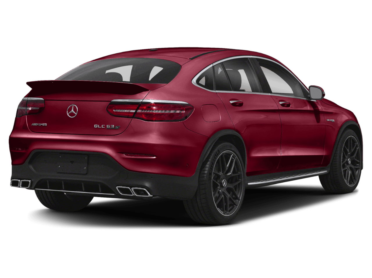 2018 Mercedes-Benz GLC AMG GLC 63 - Rear 3/4, facing to the right